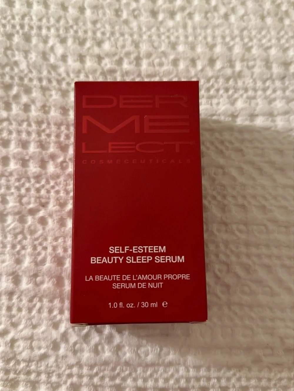 NEW IN BOX DERMELECT Self Esteem Beauty Sleep Serum, 1 oz